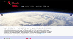 Desktop Screenshot of maverickclaims.com